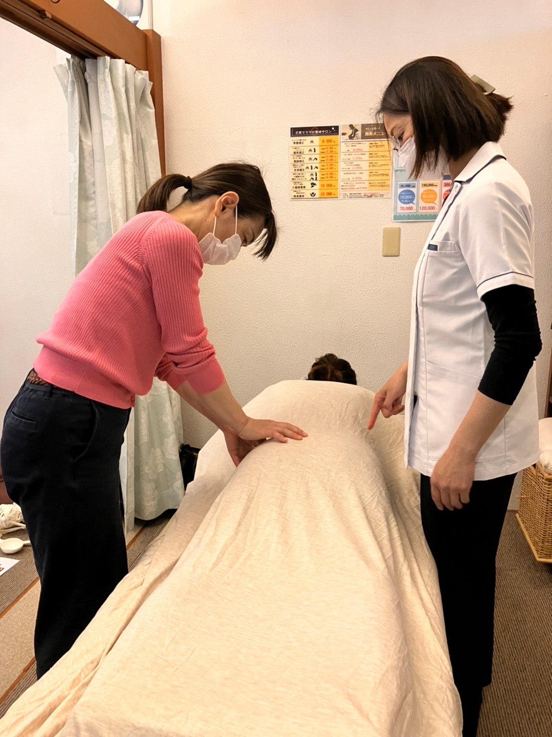 整体スクールでのレッスン風景